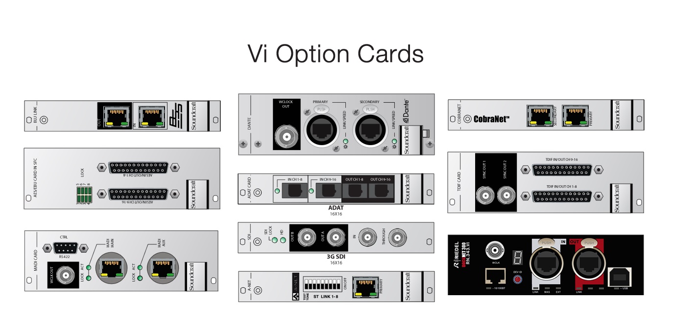 Vi Option Cards
